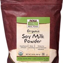 Leite de Soja Orgânico em Pó NOW Foods - 567g - Versão Prática e Saudável