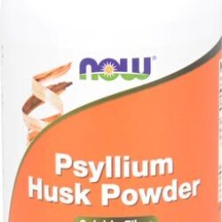 Psyllium Husk Powder NOW Foods - 340g: Fibra Solúvel e Ingerível para Saúde Digestiva e Bem-Estar
