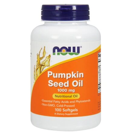 NOW Pumpkin Seed Oil -- 1000 mg - 100 Softgels