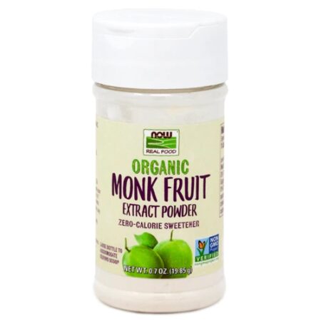 NOW Real Food® Organic Monk Fruit Extract Powder -- 0.7 oz