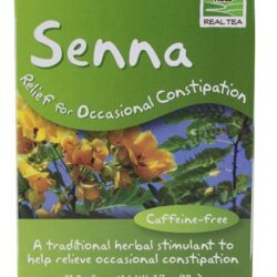 NOW Real Tea Senna - 24 Sachês de Chá para Bem-Estar Intestinal