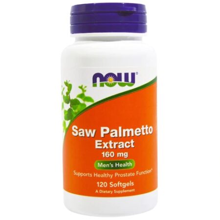 NOW Saw Palmetto Extract -- 160 mg - 120 Softgels