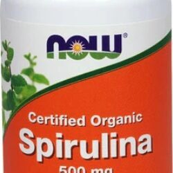 NOW Spirulina 500 mg - 100 Comprimidos: Superalimento Natural para Sua Saúde e Vitalidade