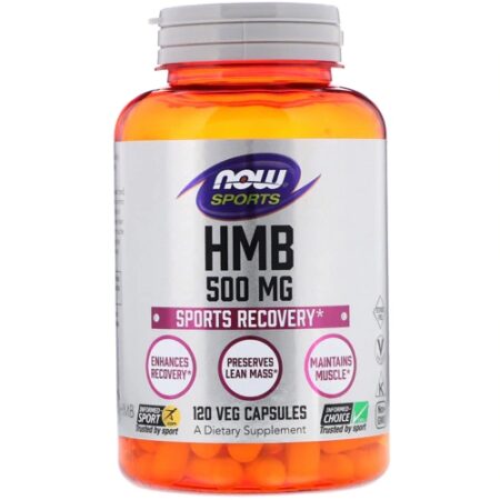 NOW Sports HMB -- 500 mg - 120 Veg Capsules