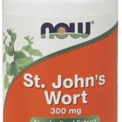 NOW St. John's Wort 300mg - 100 Cápsulas Vegetais: Seu Aliado Natural para o Bem-Estar