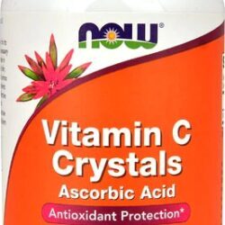 NOW Vitamina C em Cristais Pura - 454g | Potência Máxima para Sua Saúde