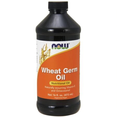 NOW Wheat Germ Oil – Óleo de Gérmen de Trigo Puro 473ml | Rico em Vitamina E — foto 1