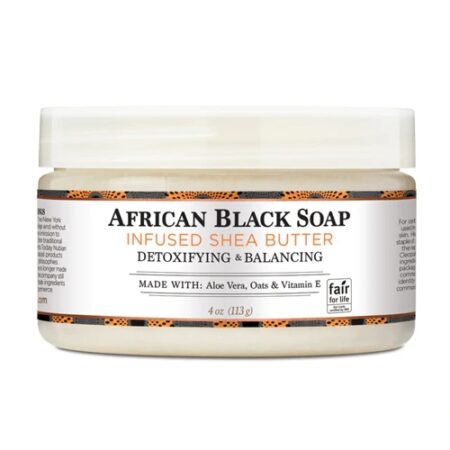 Nubian Heritage Infused Shea Butter with African Black Soap -- 4 oz