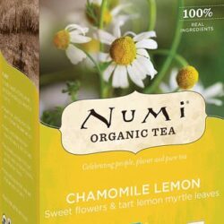 Chá Orgânico Numi Camomila Limão Sem Cafeína - 18 Sachês (Aprox. 30g)
