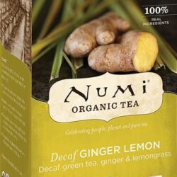 Chá Orgânico Numi Descafeinado Gengibre Limão 16 Sachês (25g)