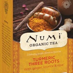 Chá Orgânico Numi Turmeric Three Roots - 12 Sachês (60g)