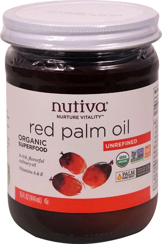 Comprar Nutiva Organic Red Palm Oil -- 15 fl oz preço no Brasil loja online  promoção Food & Beverages, Oils, Palm Oil, Suplementos Alimentares -  Produto item Ref:420525