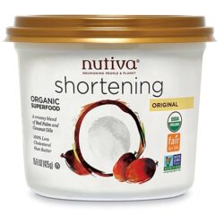 Nutiva Gordura Vegetal Orgânica Original - 425g: Pureza e Sabor para Sua Cozinha Saudável