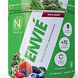 NutraKey Envie Greens Multivitamínico Sabor Frutas Silvestres - 35 Porções