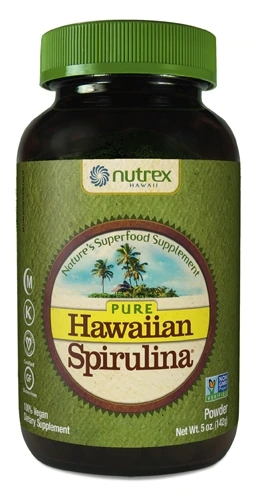 Spirulina Havaiana Nutrex Hawaii Pura em Pó - 142g - Suplemento Alimentar Premium