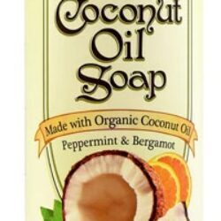 Sabonete Líquido NutriBiotic Óleo de Coco Menta e Bergamota - 946ml (32 fl oz) - Limpeza Profunda e Revigorante
