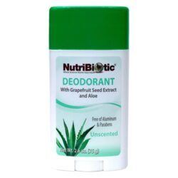 Desodorante NutriBiotic Stick Sem Perfume 73g - Proteção Suave e Natural