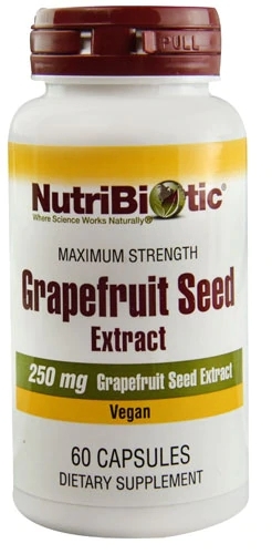 NutriBiotic Extrato de Semente de Toranja 250mg - 60 Cápsulas: Seu Aliado Natural para Imunidade e Bem-Estar
