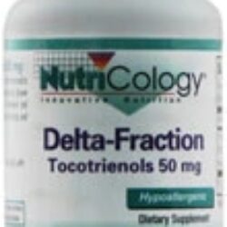 NutriCology Delta-Fraction Tocotrienols 50mg - 75 Cápsulas Softgel: Potência Antioxidante Superior