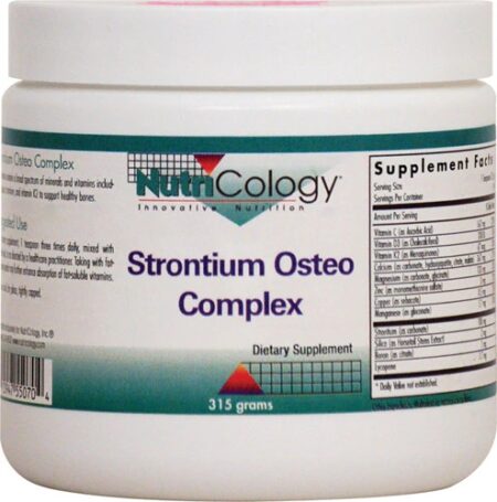 NutriCology Strontium Osteo Complex -- 315 g