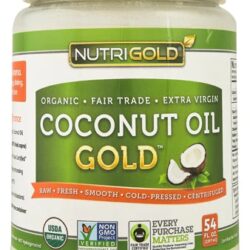 Óleo de Coco NutriGold Gold 100% Puro - 1.65 Litros (1650ml) - Qualidade Premium