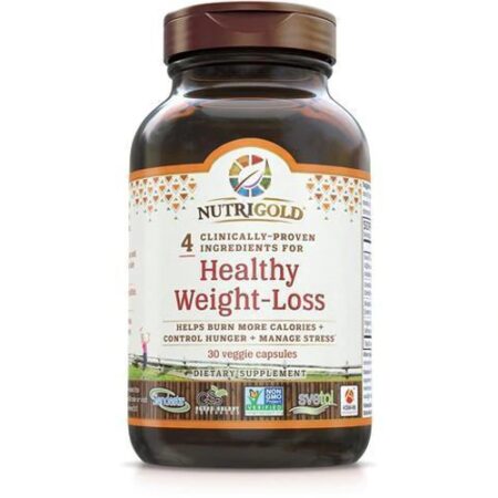 NutriGold Healthy Weight-Loss -- 30 Veggie Capsules