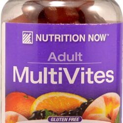 Nutrition Now Adult MultiVites Fruit - 70 Gomas: Seu Multivitamínico Essencial com Sabor Tropical