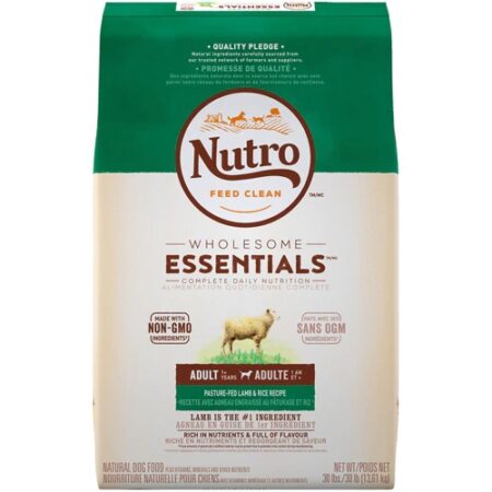 Nutro Wholesome Essentials Adult Dog Food Lamb & Rice -- 30 lbs