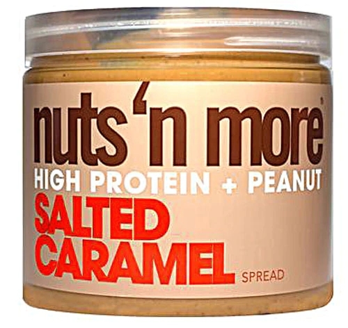 Pasta de Amendoim Nuts N More Proteica Salted Caramel - 454g