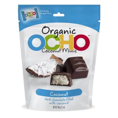 OCHO Organic Candy Bar Coconut -- 3.52 oz