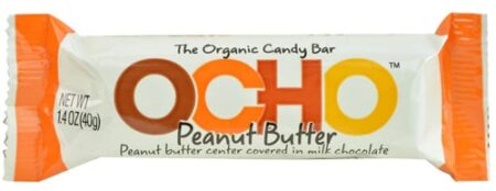 OCHO Organic Candy Bar Peanut Butter -- 1.4 oz