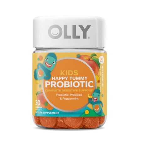 Olly Kids Probiotic plus Prebiotic Just Peachy -- 30 Gummies