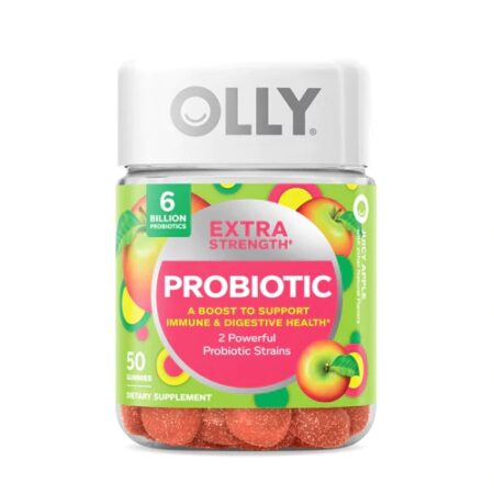 Olly Probiotic Extra Strength Juicy Apple -- 50 Gummies