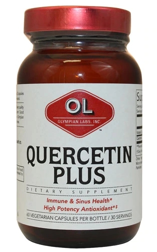 Olympian Labs Quercetina Plus 1g - 60 Cápsulas Vegetarianas | Suporte Imunológico e Antioxidante
