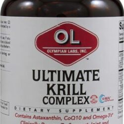 Olympian Labs Ultimate Krill Complex: 60 Cápsulas Gelatinosas para Saúde Cardiovascular e Cognitiva