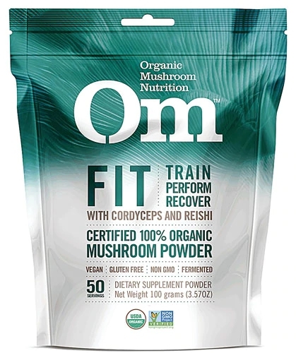 OM Organic Mushroom Nutrition Suplemento em Pó - 100g: Impulsione sua Saúde e Vitalidade