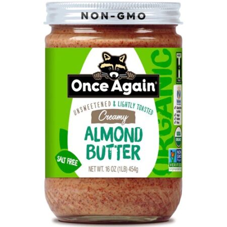 Once Again Organic Creamy Almond Butter -- 16 oz