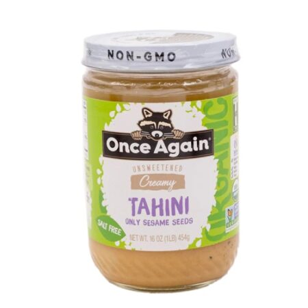 Once Again Organic Tahini Creamy Sesame Seed -- 16 oz