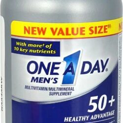 Multivitamínico One A Day Men's 50+ Healthy Advantage - 100 Comprimidos | Saúde Masculina Completa