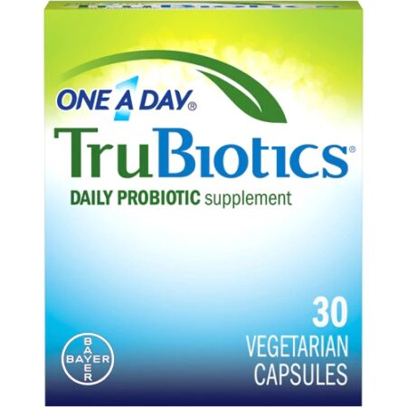 One-A-Day TruBiotics® Daily Probiotic Supplement -- 30 Vegetarian Capsules