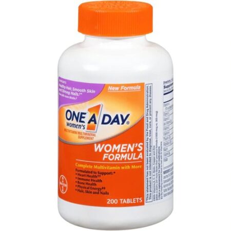 One-A-Day Women's Formula Multivitamin/Multimineral Supplement -- 200 Tablets