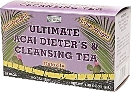 Only Natural Ultimate Acai Dieter's And Cleansing Tea -- 24 Tea Bags