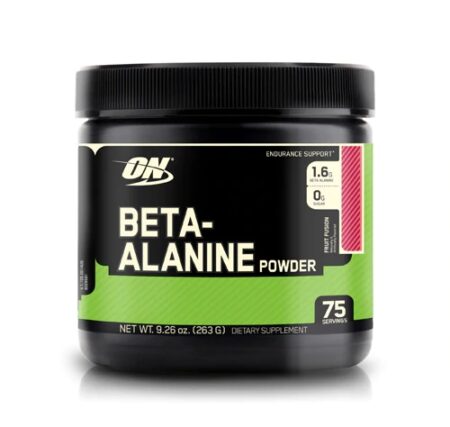 Optimum Nutrition Beta-Alanine Powder Fruit Fusion -- 1600 mg - 9.26 oz