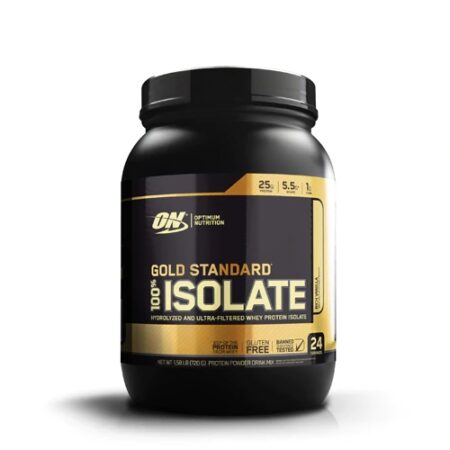 Optimum Nutrition Gold Standard 100% Isolate Protein Powder Drink Mix Rich Vanilla -- 1.58 lbs