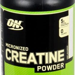 Optimum Nutrition Creatina Micronizada Pura 5g - 57 Doses (Aprox. 160g) - Ganho de Força e Desempenho