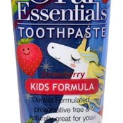 Pasta de Dente Infantil Oral Essentials Kids Morango 106g - Saúde Bucal Deliciosa