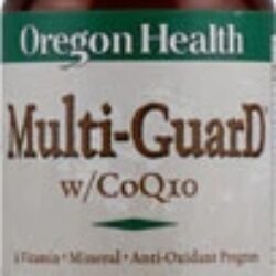Oregon Health Multi-Guard com CoQ10 - 240 Cápsulas: Potência e Vitalidade para o Seu Dia