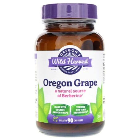 Oregon's Wild Harvest Oregon Grape -- 90 Gelatin Capsules