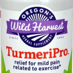 Oregon's Wild Harvest TurmeriPro™: 60 Cápsulas Vegetarianas com Curcumina e Bromelina para Saúde e Bem-Estar