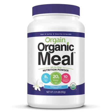 Orgain Organic Meal™ All-In-One Nutrition Powder Vanilla Bean -- 2.01 lbs